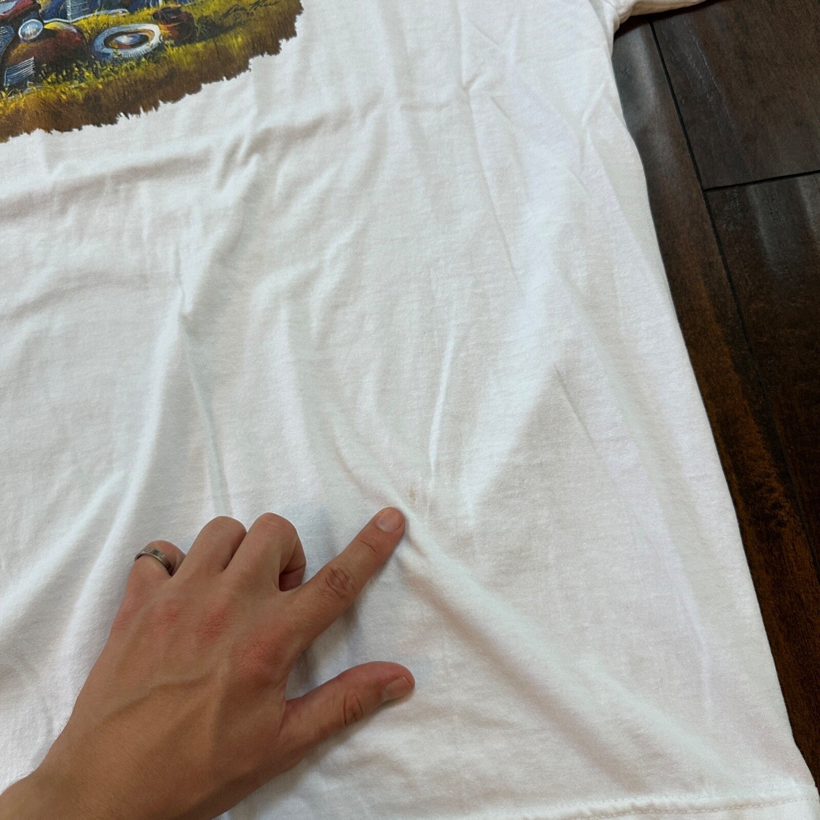 Farm Life VTG T Shirt Classic Antique Sports Cars America USA Nascar Driving