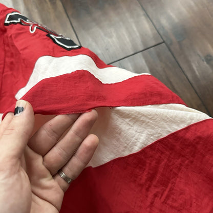 Vintage 90s 80s Nebraska Huskers Full Zip Starter Jacket Puffer Men's Large NCAA