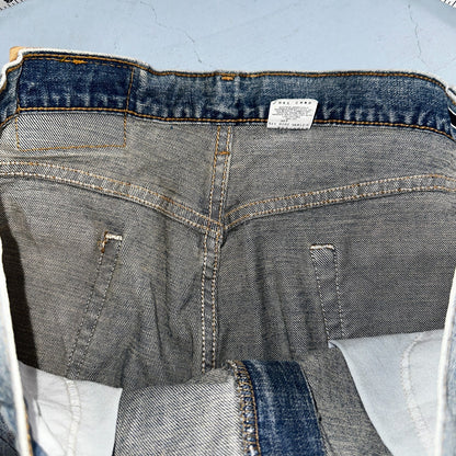 Levis 505 Vintage 90s USA XX Jeans Blue 501 Thrashed Med Wash 36x36 Act 36x30