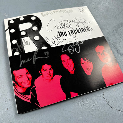 The Rockfords Band Signed Autograph Poster Board Rare Seattle Washington Rock