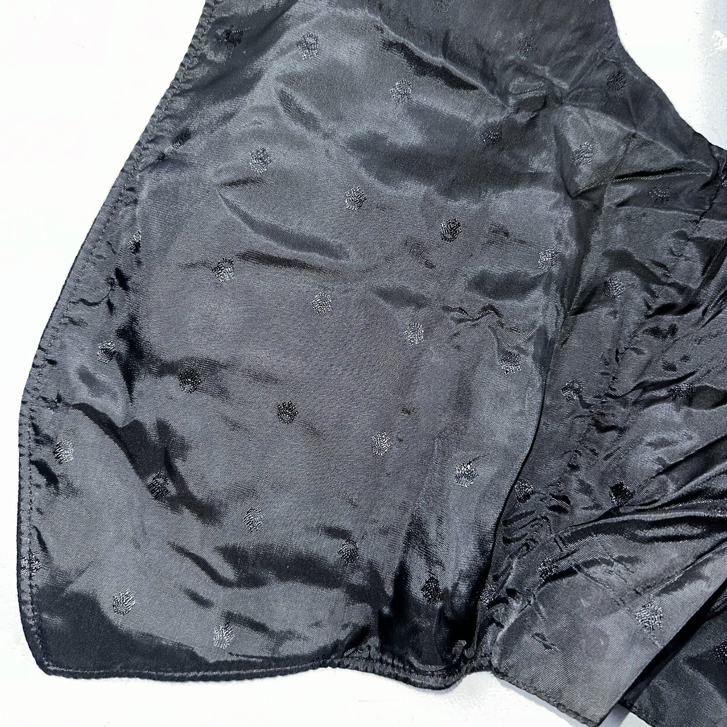 Vintage Buckle Back Vest Mens Black Waistcoat Size S 1940s 1950s 1960s Antique