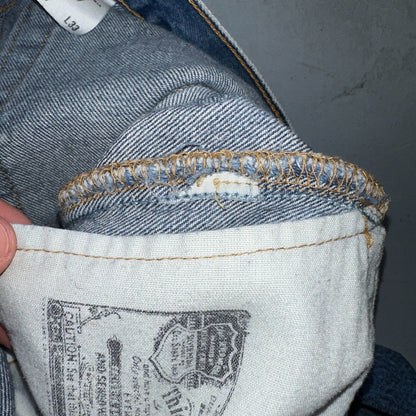 Levis 501 Vintage Y2K XX Straight Leg Jeans Blue Med Wash 35x33 Act 34x29