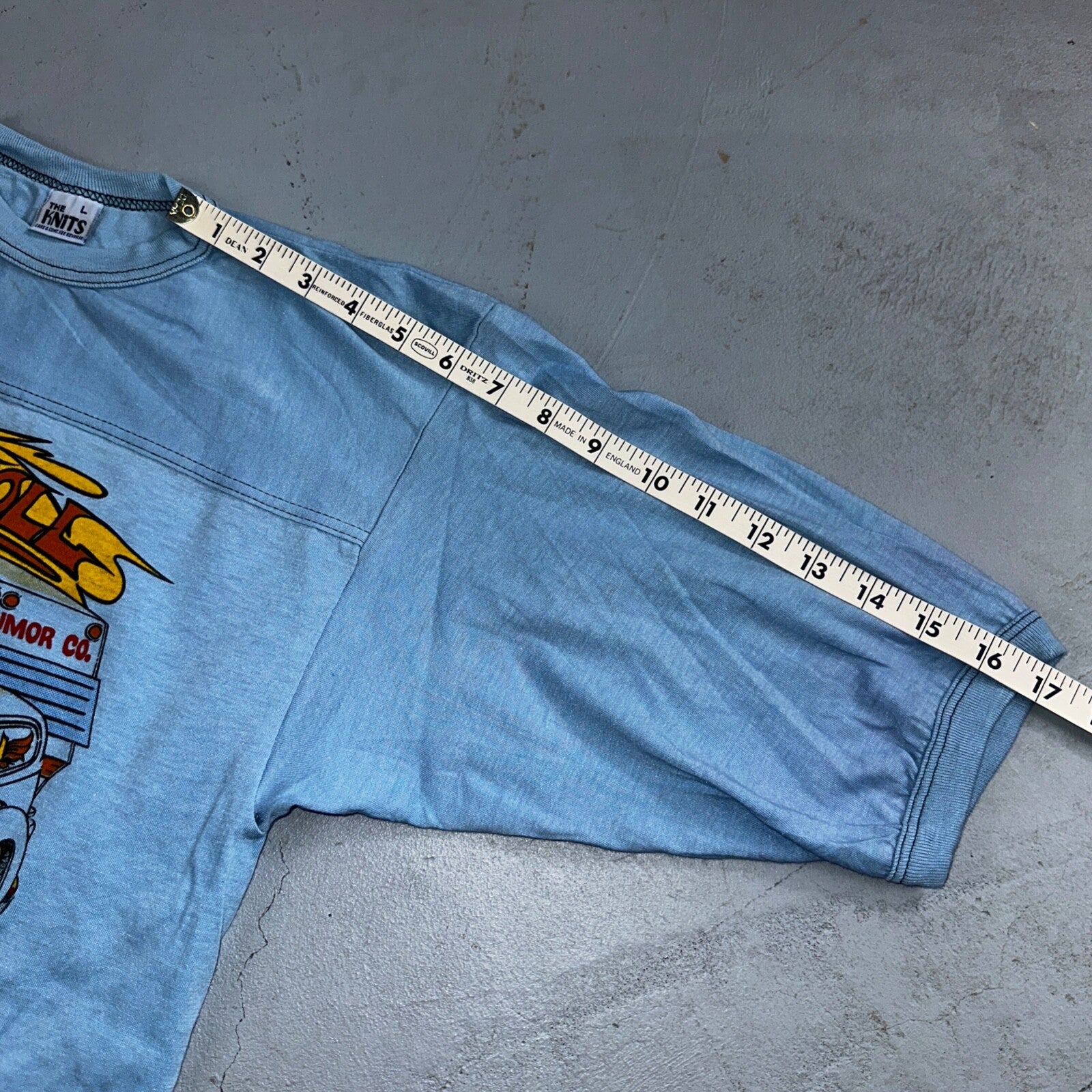 Rock N Roll 80s VTG T Shirt Vinyl Kalahan Wings Beer Rockabilly Life Cars Graph