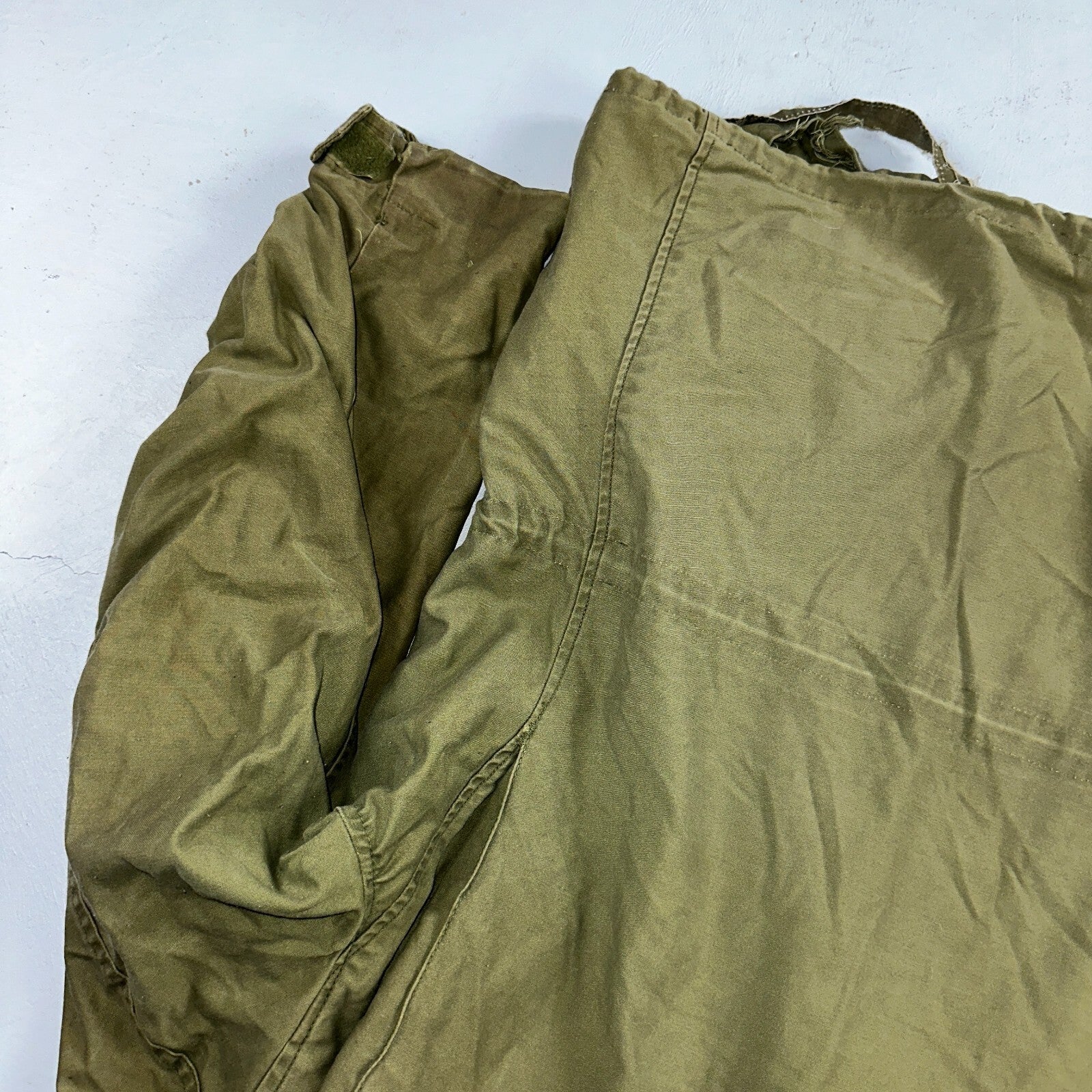 VTG US ARMY M-65 Field Jacket Coat Cold Weather Mans OG-107 Vietnam 70s Medium