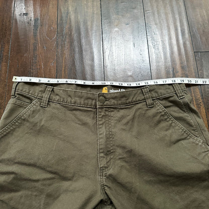 Carhartt Duck Relaxed Fit Jeans Carpenter Pants Brown 103279 217 Mens Size 40x30