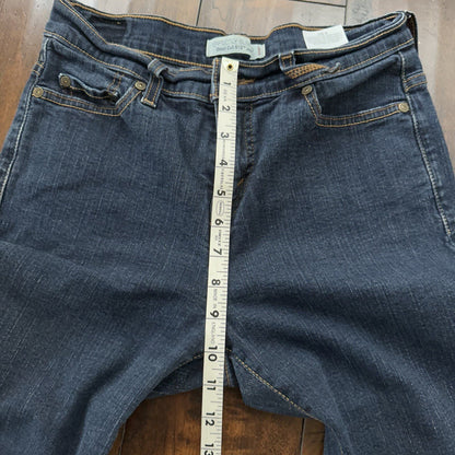 Levis 512 Womens Jeans 6 Blue Slimming Boot Cut Stretch Dark Wash 26x28 Vtg Y2K