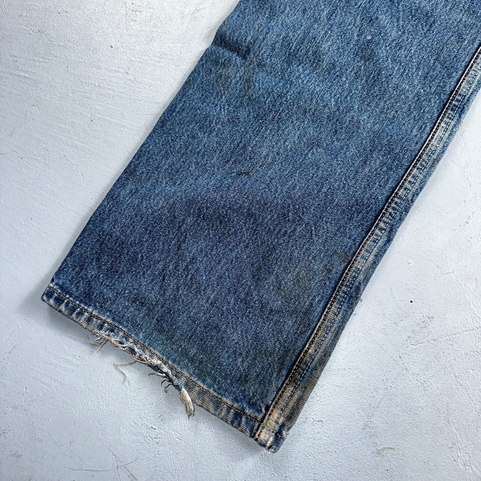 Levis 501 Vintage Y2K XX Straight Leg Jeans Blue Med Wash 34x34 Act 34x33