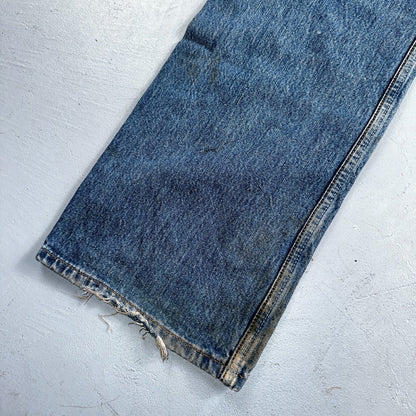Levis 501 Vintage Y2K XX Straight Leg Jeans Blue Med Wash 34x34 Act 34x33