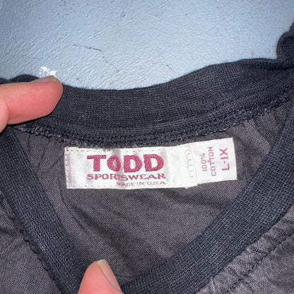 VTG Phantom Of The Opera Sweater Mens Large Black Crewneck Sweatshirt 80s 1988