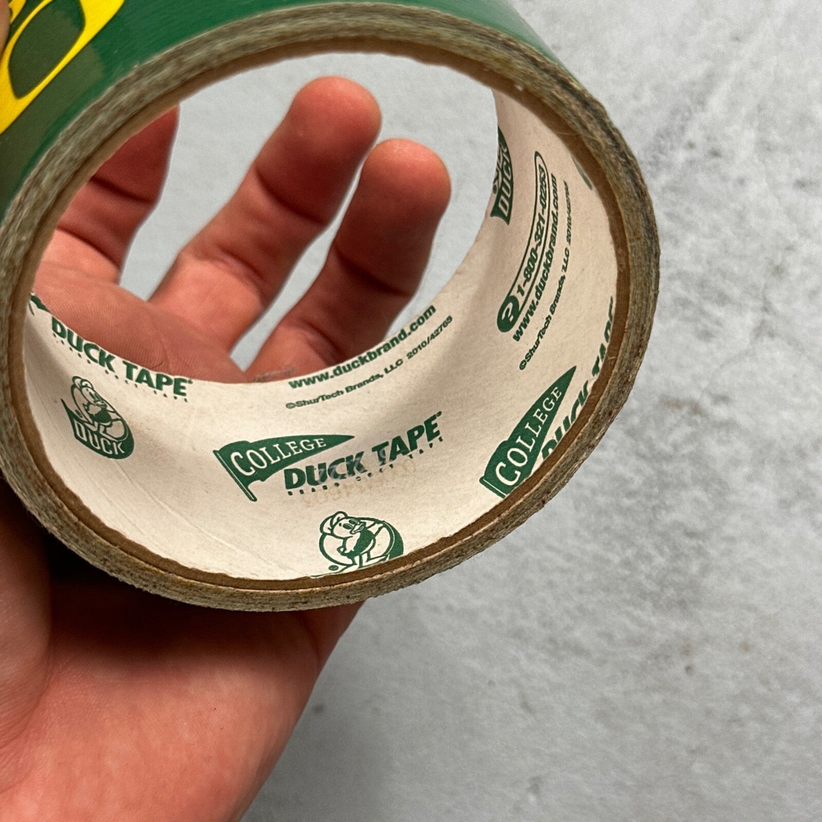 University of Oregon Ducks - Duck Tape, NCAA Duct Tape Crafts Fans USED RARE