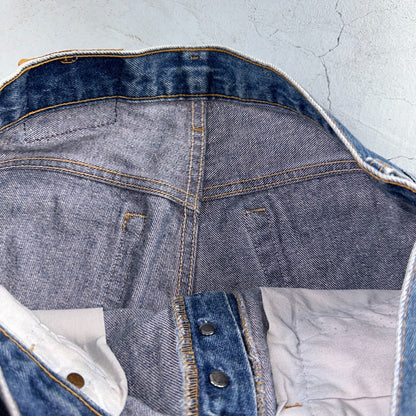 Levis 501 Vintage 80s USA XX Shorts Cut Off Blue Light Wash 32x32 Act 31x6