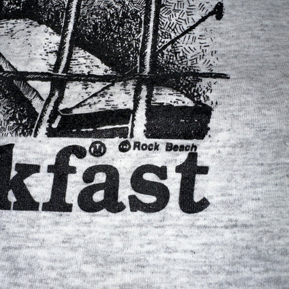 Polk County Sheriffs Bed Breakfast Funny VTG T Shirt 90s JERZEES Prison Police