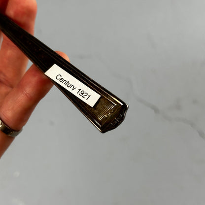 Holmes Edwards Cross Small Antique Crucifix Early 1900's Silver Plate Rare Find