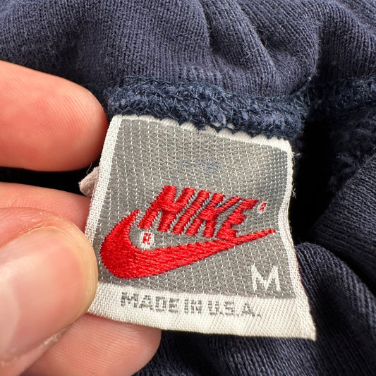 Nike Sweatpants VTG 90s Mens M Navy Swoosh Logo Jogger Casual Classic Retro Gym