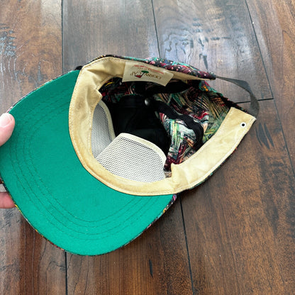 Elkorn Valley Disco Print Vintage Hat Cap Snapback 80s 90s USA Oregon Travel Rap