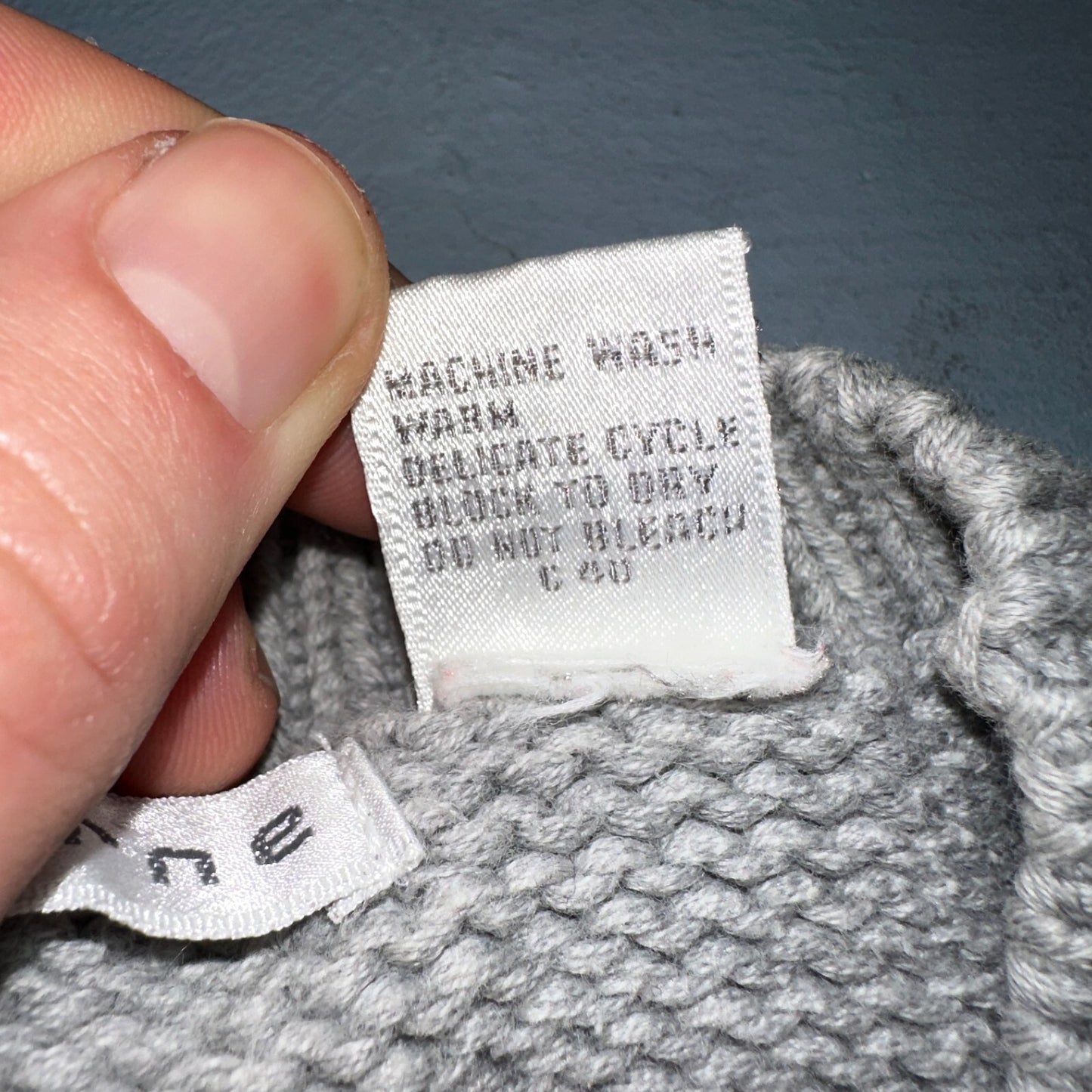 VTG Claiborne Fisherman Knit Womens Sz M Sweater Cable Knit Striped Chic Boho