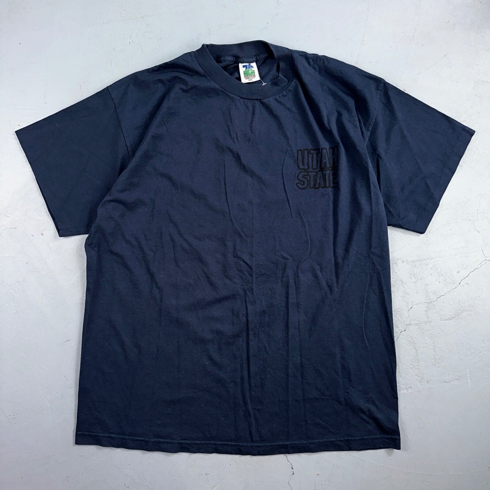 Utah State USA 2XL VTG T Shirt Single Stitch College University Art Graphic