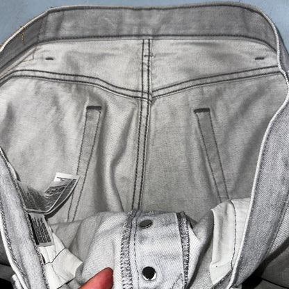 Levis 501 Vintage Y2K XX Straight Leg Jeans 40x30 Gray Wash 2000s Act 38x27