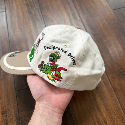 Golf Dad Hat VTG Warner Bros Class Dad Golfer AOP Hat Snapback Vintage 90s OSFA