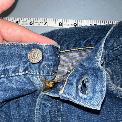 Levis 701 Big E Vintage 50s Redline Hidden Rivets USA 1950s Jeans 501 Act 26x29