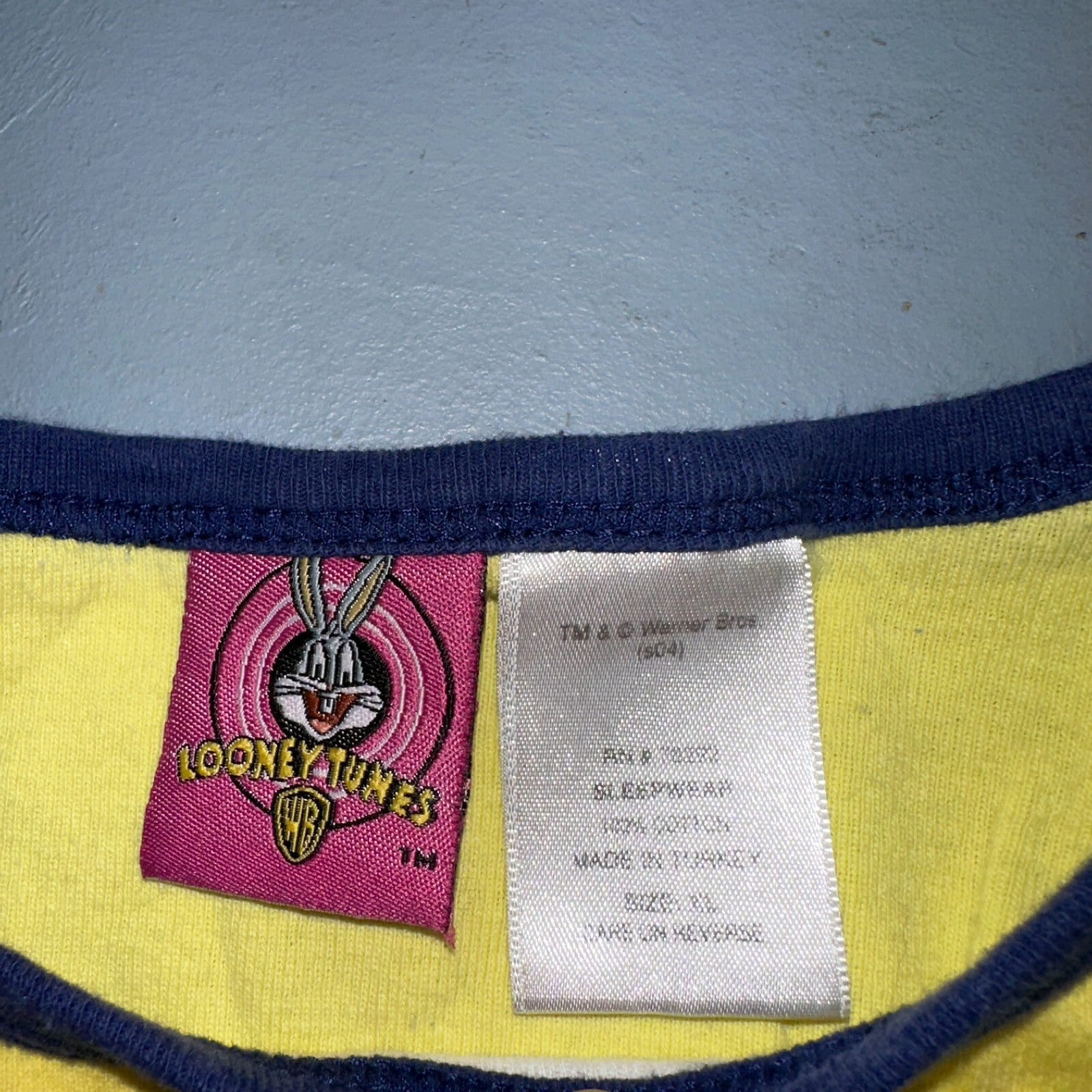 Warner Bros Looney Tunes VTG T Shirt Tank Top Womens XL Y2K Tweedy Bird Cute