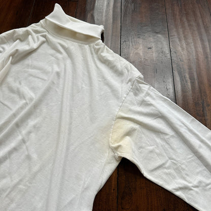 Jockey XL USA Vintage T Shirt Single Stitch lot of 2 White Maroon 1990s 90s Golf