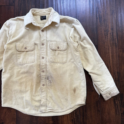 VTG 60s 70s Columbia Work Shirt Workwear Heavy Gorpcore Dadcore Camping Fishing