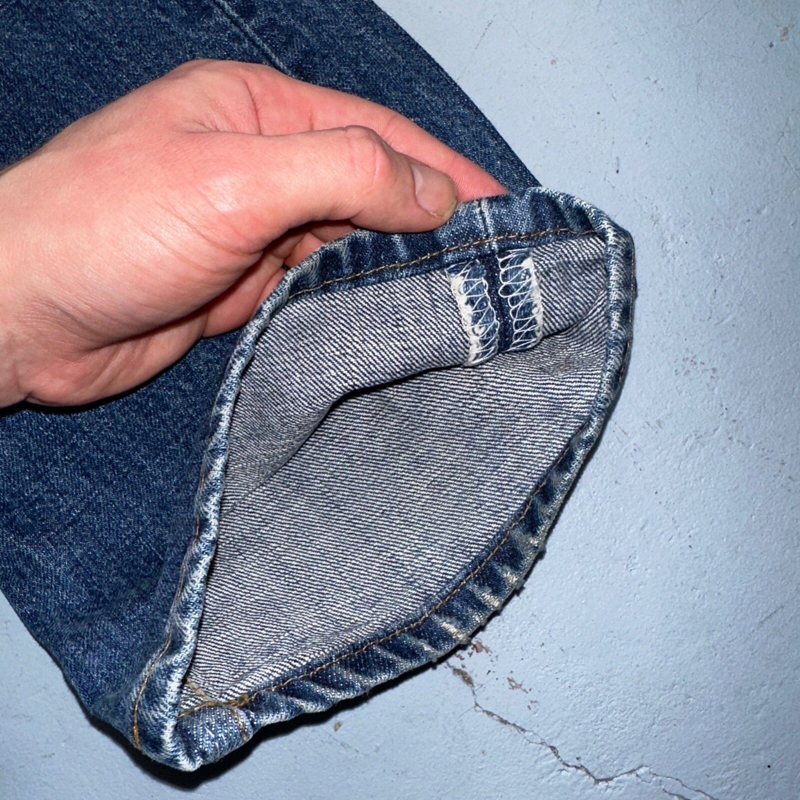 Levis 501 Vintage Y2K Europe Straight Leg Jeans 32x30 90s Med Wash Act 30x29