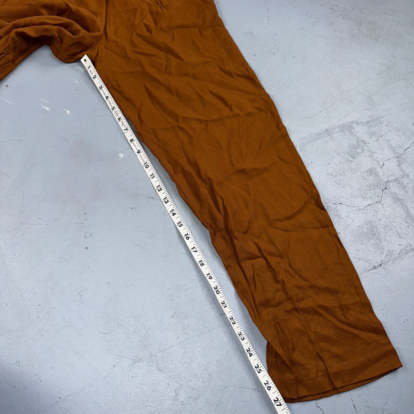 Lew Magram 2 Piece Collection New York Blazer Jacket Rust VTG 80s Sz 8 Pants