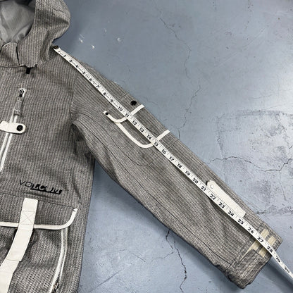 Volcom Snowboarding Jacket Men's Size Small Transition Parka Gray Ski