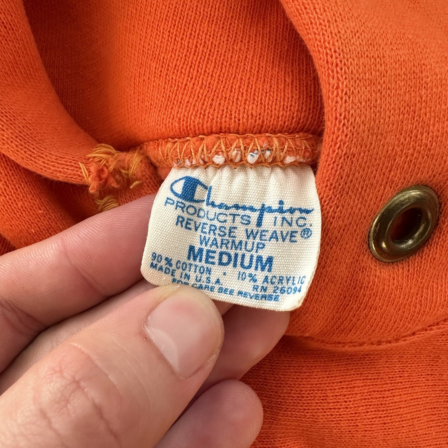 Champion 1970s RW Complete Set USA Sweatshirt VTG Hoodie Crewneck Lot Rare 70s