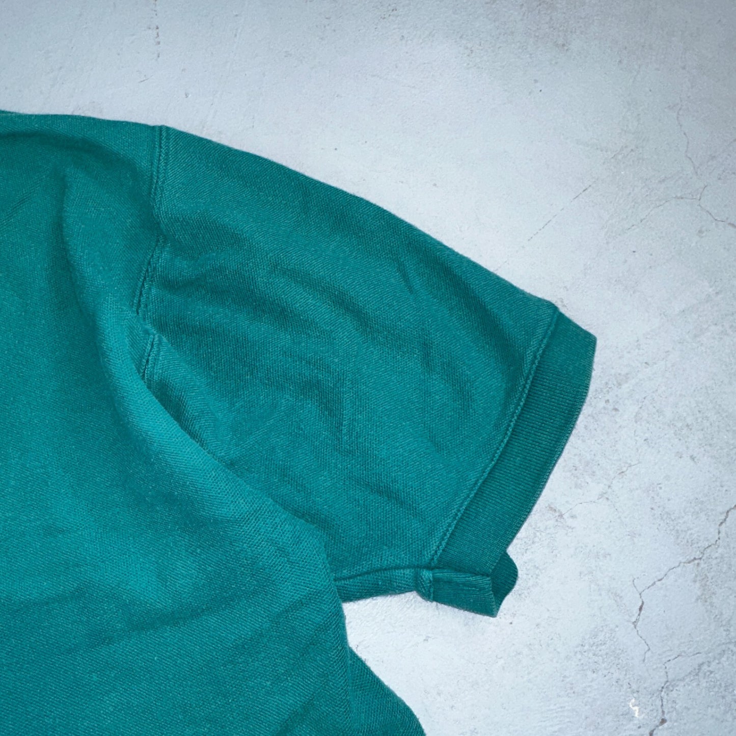 Eddie Bauer Vintage Polo Shirt Mens XL Green Collar Classic Preppy Knit 90s