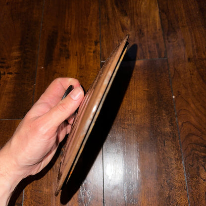 Le Creuset #20 Pan Round Dutch Oven Lid Only France Enamel VTG Pot Brown C