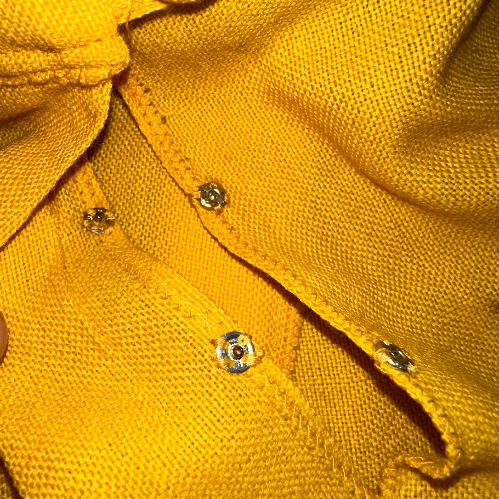 Vintage Marlies Handwebe Tyrol Skirt Yellow Wool Black Lace Trim Austria 50s