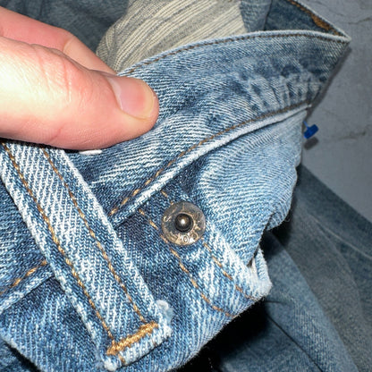 Levis 501 Vintage Y2K XX Straight Leg Jeans Blue Med Wash 38x36 Act 37x29