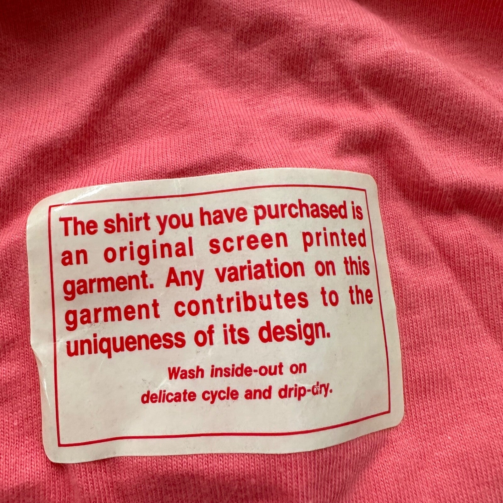 San Francisco Hanes 80s Vintage T Shirt Single Stitch Pink Train Move Funny