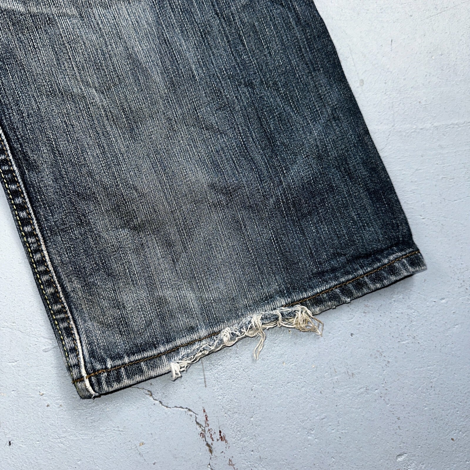 Levis 501 Vintage Y2K XX Straight Leg Jeans Blue Med Wash 33x30 Act 32x28