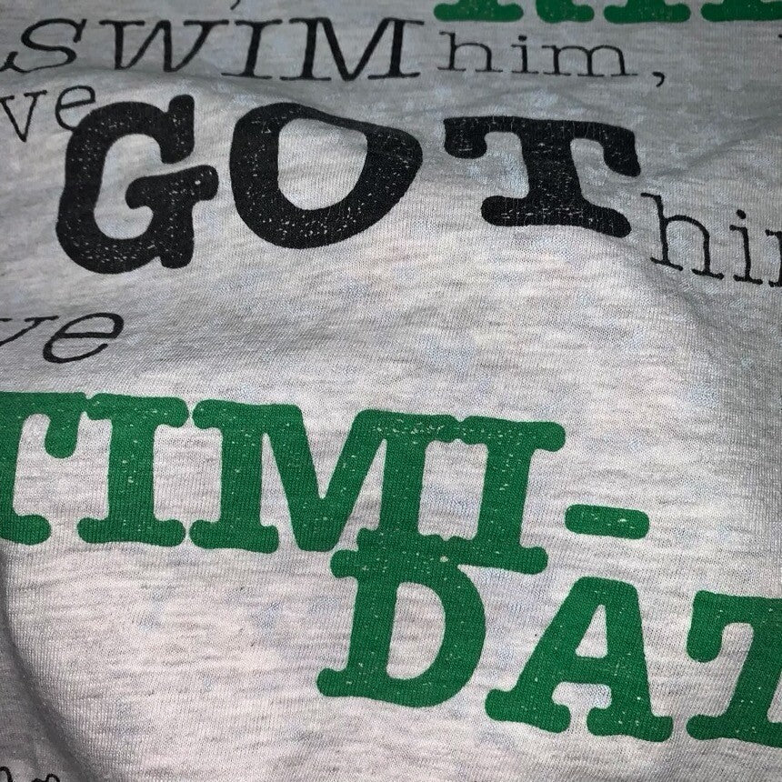 Nike Reggie White Intimidation Vintage T Shirt USA Rare Packers Football NFL 90s