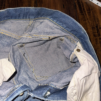 Levis 501 XX Big E True VTG 40s 50s Redline Selvedge Denim Jeans 1940s 25x26