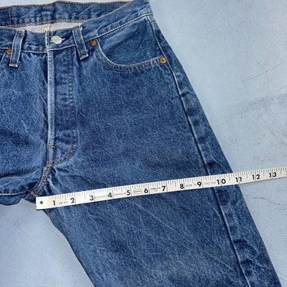 Levis 501 Vintage 80s Redline Selvedge USA XX Jeans Med Wash 29x29 Act 26x25