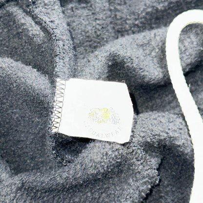 Vintage 70s FOTL Fleece Sweatpants Adult L Black Made In USA Champion 1970s