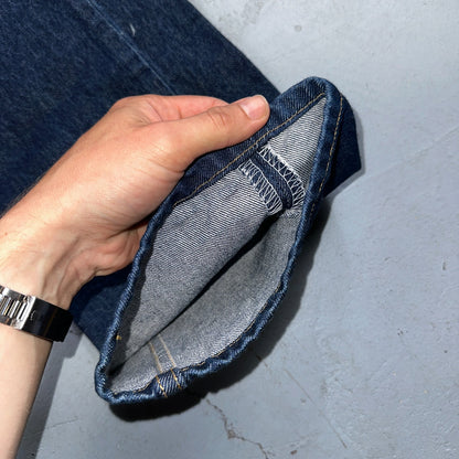 Levis 501 Vintage Y2K 90s XX Straight Leg Jeans Blue Dark Wash 36x40 Act 34x35