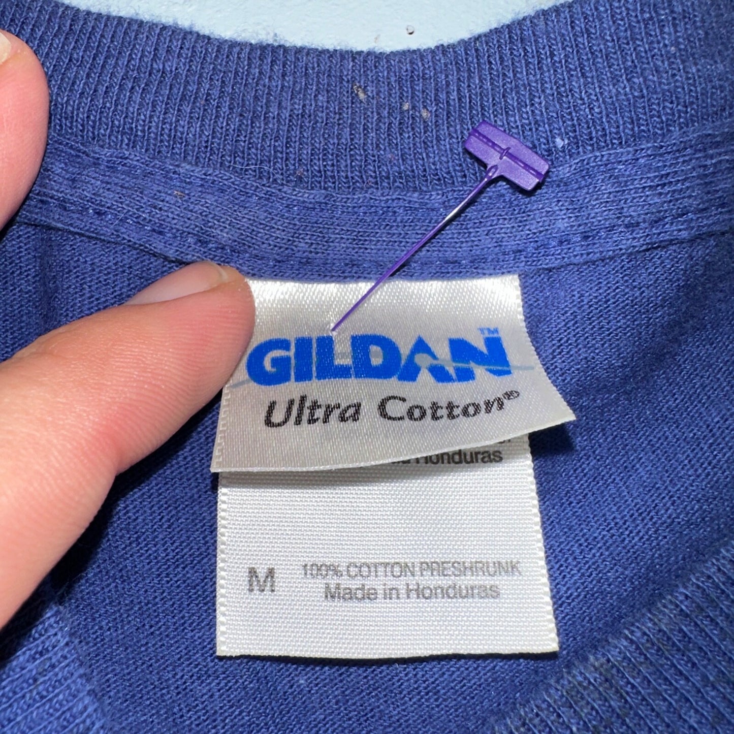 NICKELBACK Dark Horse 2008 Tour VTG Medium Blue Graphic Alt Rock T-Shirt