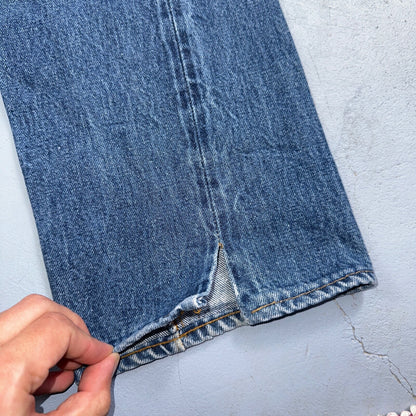 Levis 501 Vintage 80s Redline Selvedge USA XX Jeans Med Wash 28x36 Act 27x32
