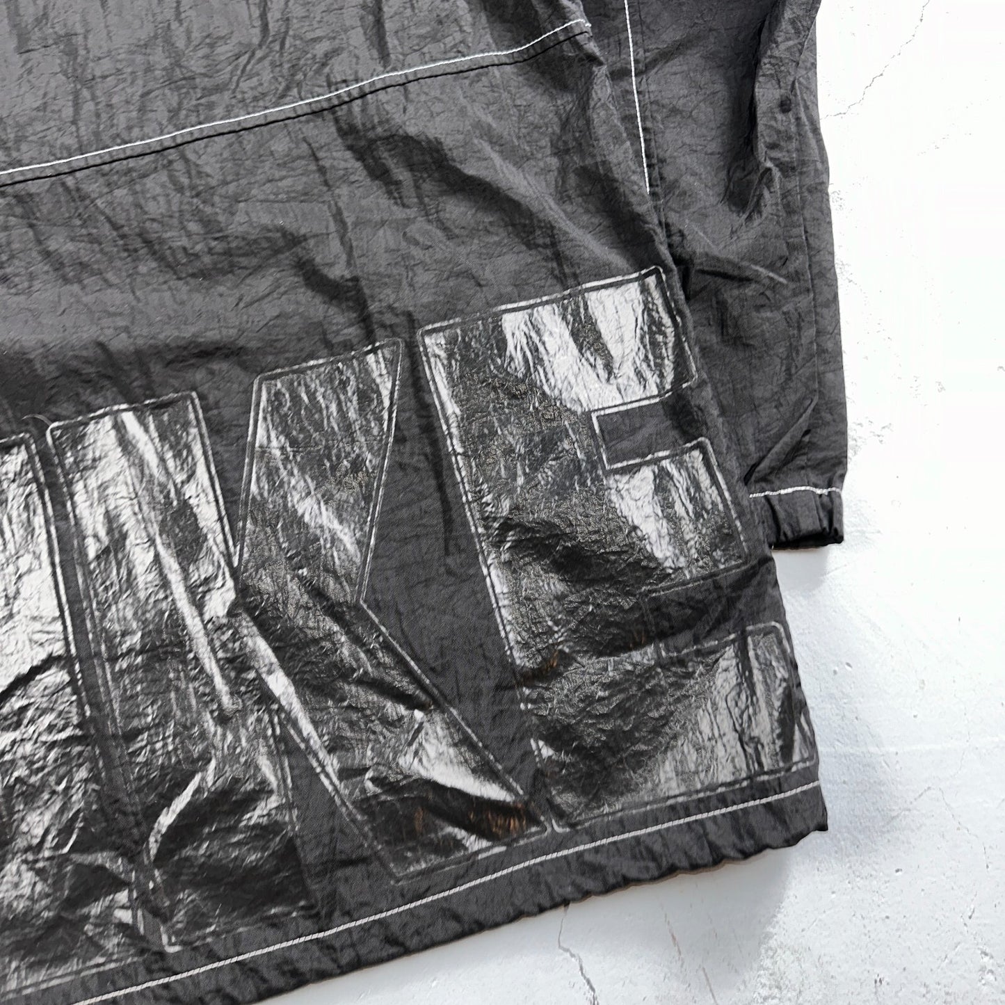 Nike 90s Vintage Track Jacket Mens Small Basketball Jordan Big Spell Out Nylon