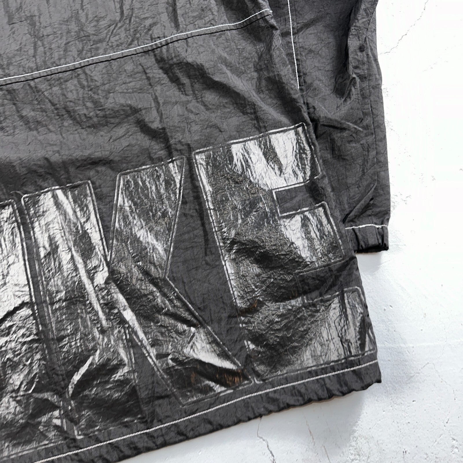 Nike 90s Vintage Track Jacket Mens Small Basketball Jordan Big Spell Out Nylon