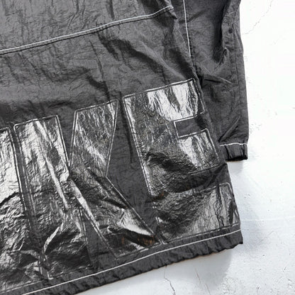 Nike 90s Vintage Track Jacket Mens Small Basketball Jordan Big Spell Out Nylon