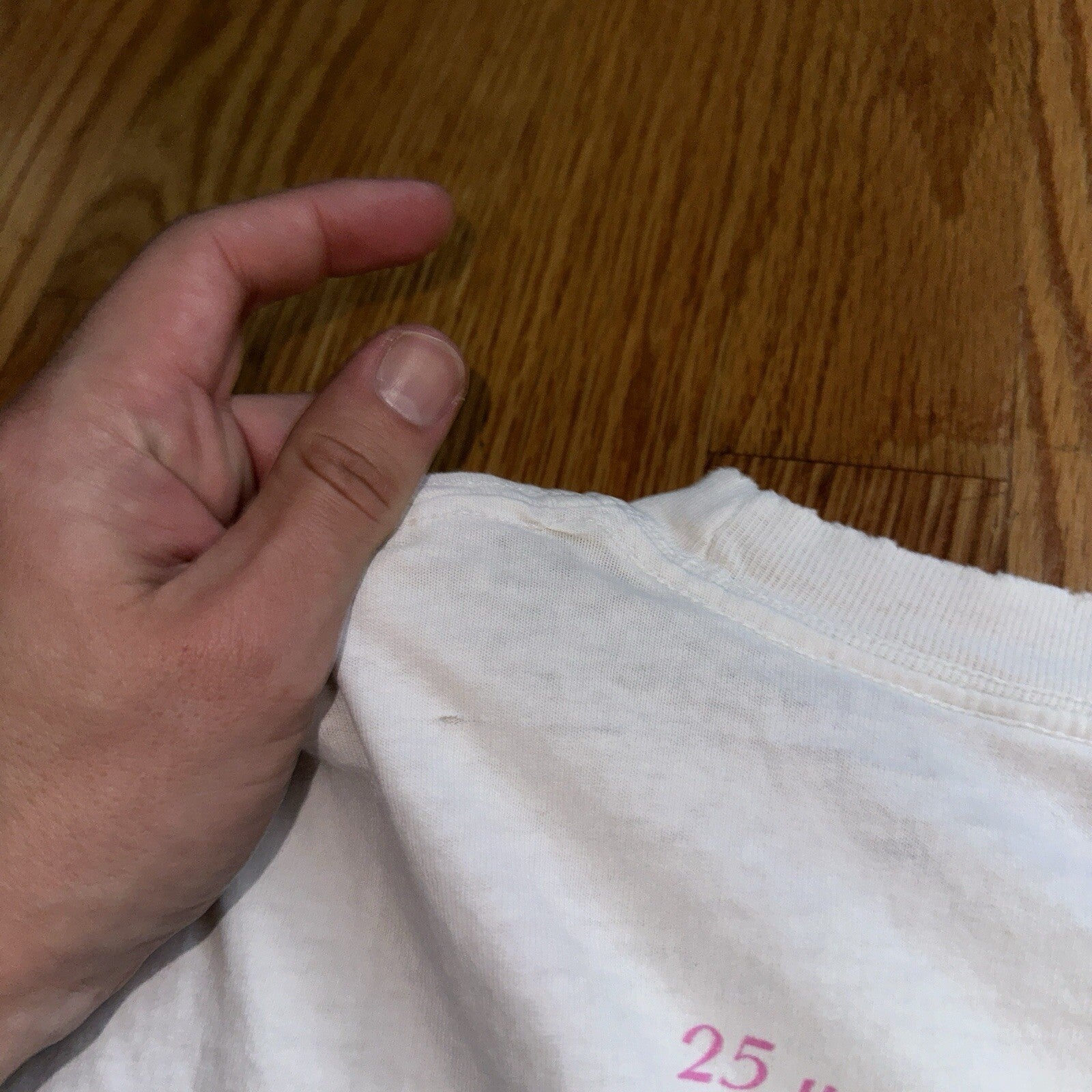 Hanes All State Cool Graphic Y2K Vintage T Shirt Carnival Ferris Wheel Balloons