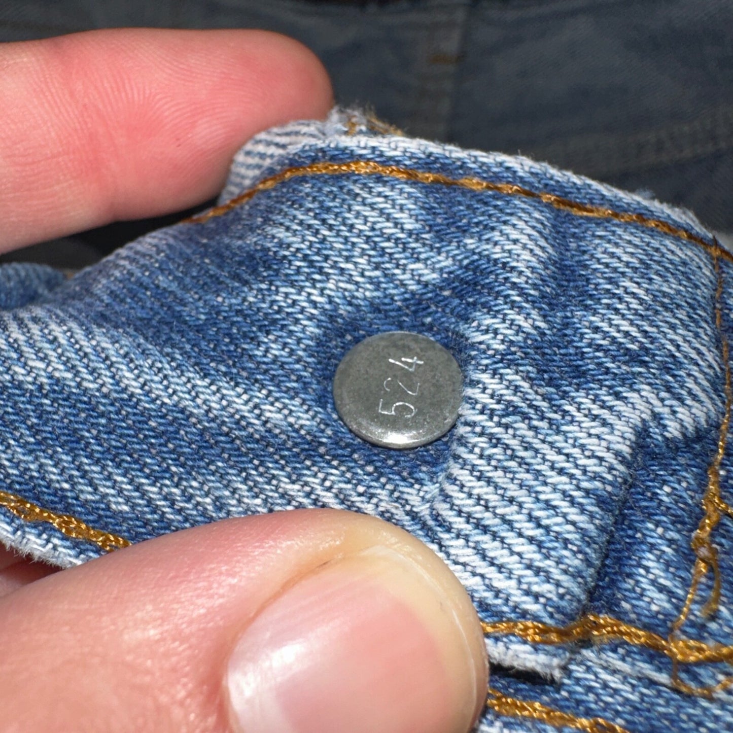 Levis 501 Vintage 80s USA XX Straight Leg Jeans Blue Light Wash 32x33 Act 29x27