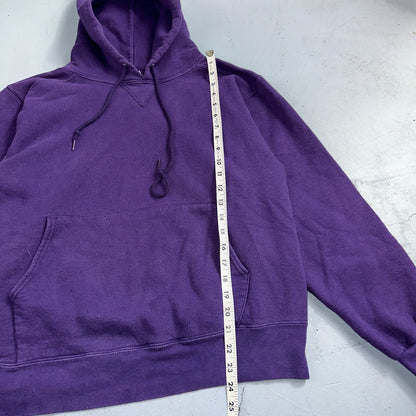 Vintage Pro Spirit Hoodie Adult M Purple Pullover Sweatshirt Made USA Mens 80s